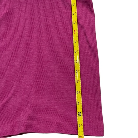 Lululemon Athletica Seamlessly Covered Ribbed Athletic Tank Top Pink Size 4 yoga - Picture 5 of 9